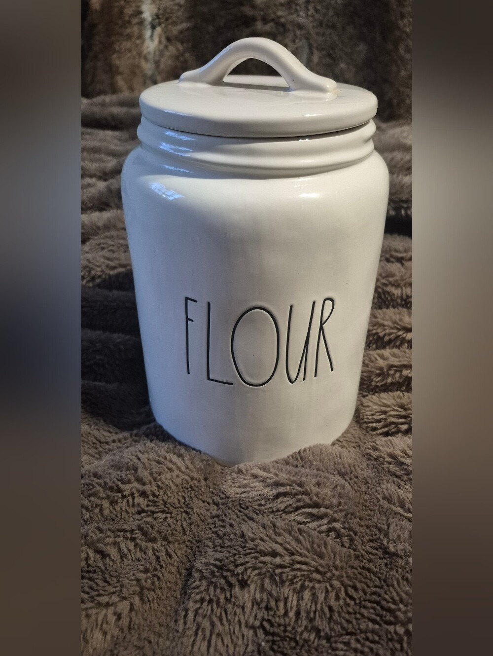 Large Rae Dunn Flour Canister